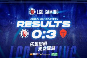 LGD官方赛后发文：很抱歉今天展现出来的比赛内容没有达到大家的预期赛事报道